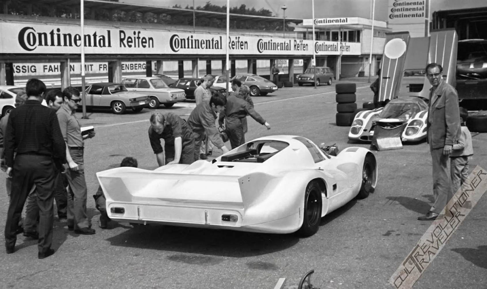 Test à Hockenheim en mai 1970
